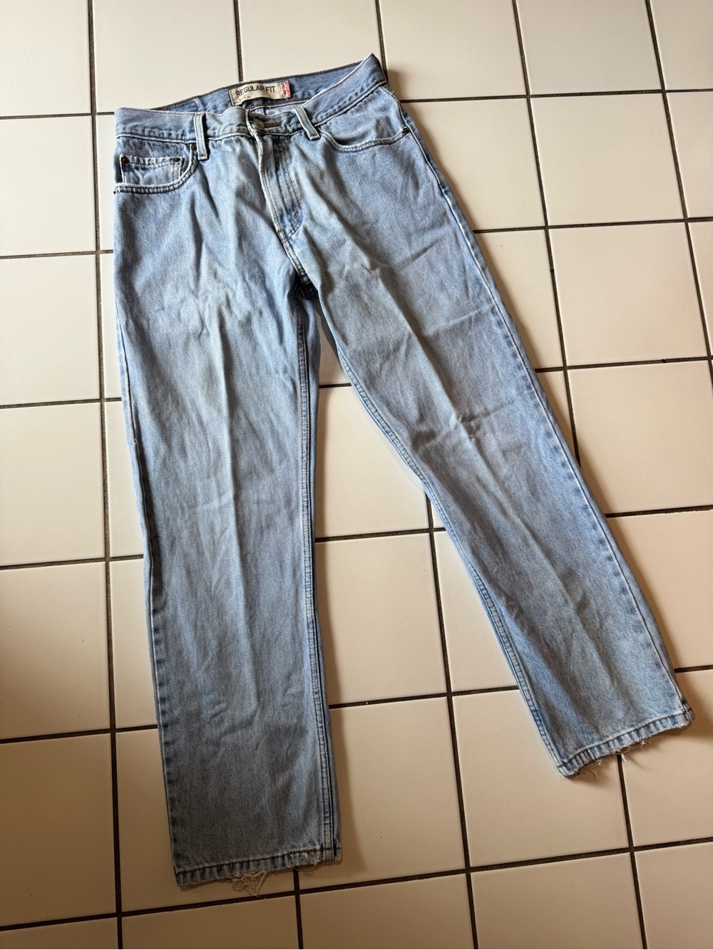 Vintage Levi’s Light Wash Denim 505 Regular Fit 30x30